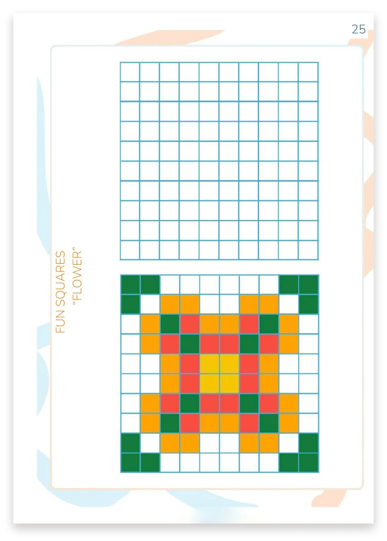 Happy squares 'Flower'